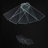 QWORK® 100 PCS microscope slides and 200 PCS cover slips