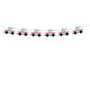 3.9" Tall - Ambulance Banner, Ambulance Garland