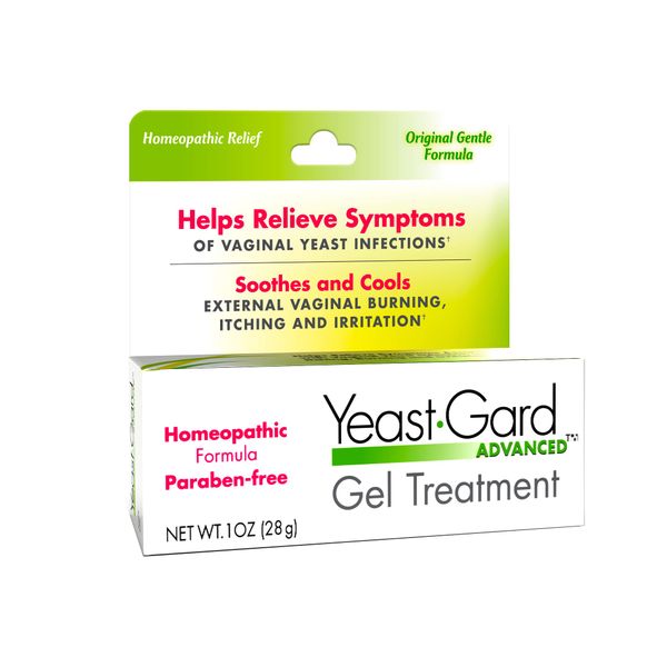 YeastGard Advanced Homeopathic Yeast Treatment Vaginal Gel -White 1 oz