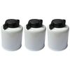 3 Pcs Fuel Filter with Water Separator Replacement for Bobcat 6667352