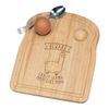 Beware Crazy Llama Girl Breakfast Dippy Egg Cup Board Wooden Easter