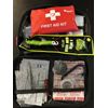 Complete Standard Military Uni First Aid Kit With Pocket Pack Ready -All Purpose