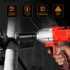 Hlipaty Impact Socket 28mm, 1/2" Square Drive 6 Point Cr-Mo Deep Socket, 78mm Length