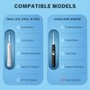 Case for Braun Oral B/Oral-B Pro/Philips Sonicare/Fairywill Sonic Electric Toothbrush with Accessories Storage, Portable Holder Travel Protective Cover