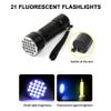 Air Conditionin AC System Leak Test Detector Kit LED UV Flashlight Leak Glasses