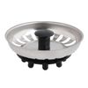 Wolfpack 4110650 Stopper/Drain Plug, Stainless, T-93-115 1 1/2