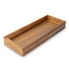 Smart Design Acacia Cutlery Tray 6.1" x 15" x 2"
